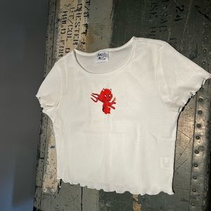 Graphic baby tee